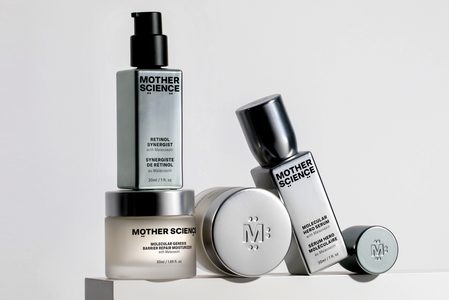 Three summer skin barrier repair products by Mother Science